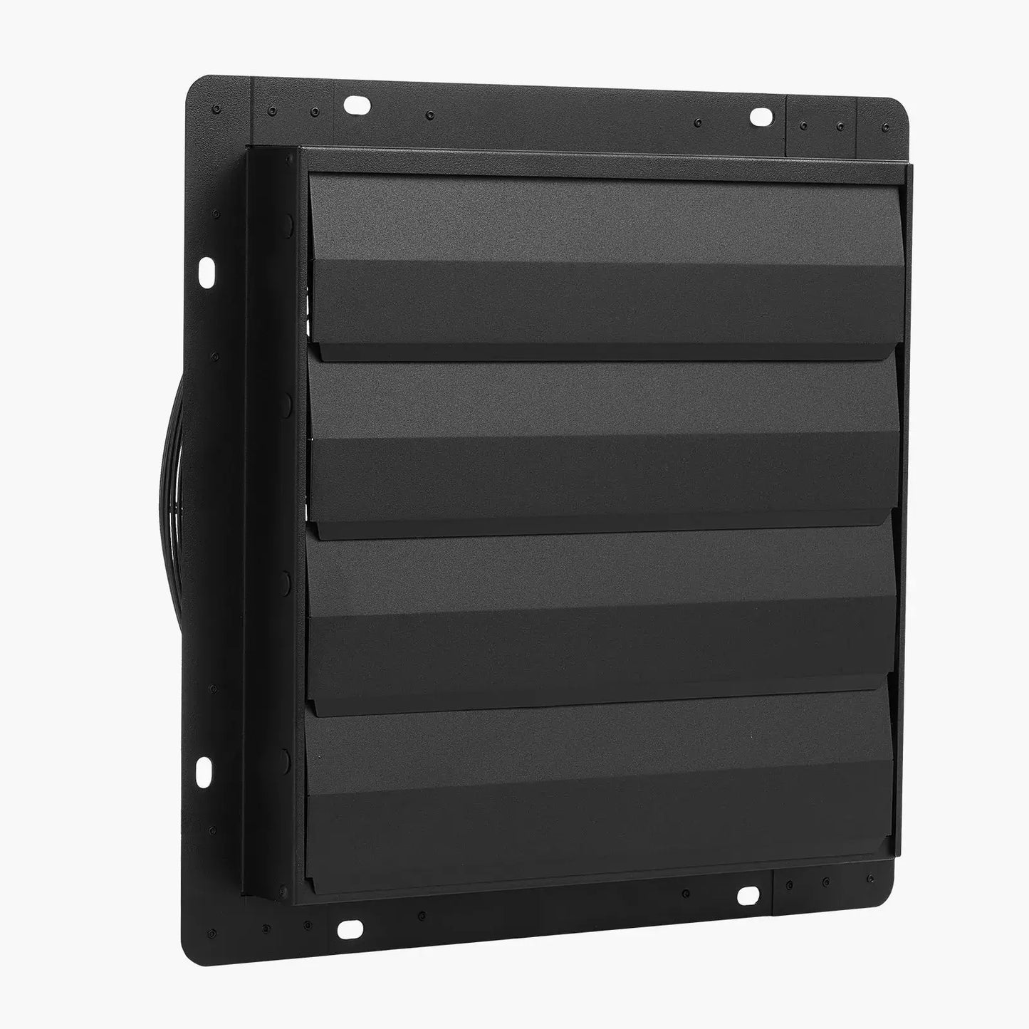 【Fathersdaygift】Vevor 14-In Wall Mounted Shutter Exhaust Fan2000 CFM EC Motor Fan with Smart Programmingvariable Speedtemperature Control & Timerfor Shedgarage Ventilation Coolingblack