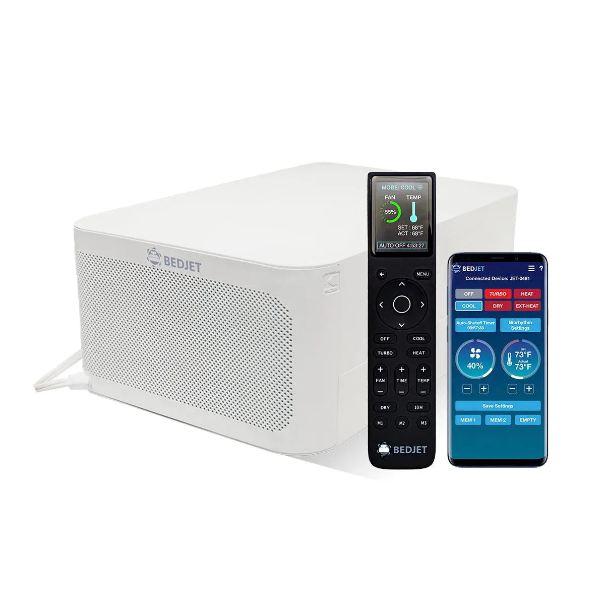 Bedjet 3 Climate Comfort Sleep System for Beds - Cooling, Warming, and Sweat-Drying