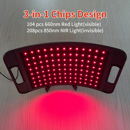 Red Light Therapy Lamp 850Nm Infrared Light 660Nm Red Light Device Infrared Light Therapy Panel for Body
