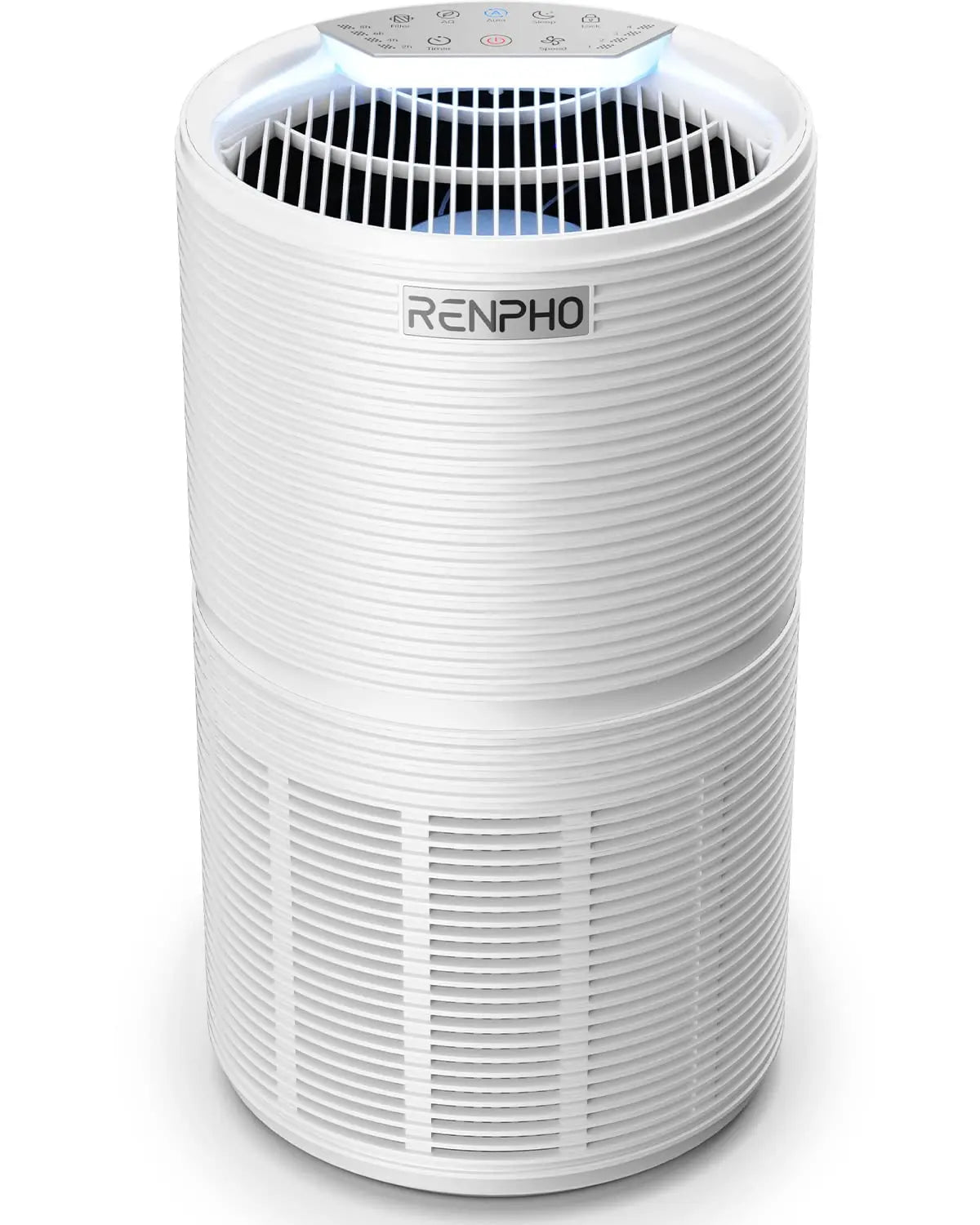 RENPHO Large Room Air Purifier - Effectively Eliminates Smoke, Pet Hair, Pollen, and Dust for Improved Indoor Air Quality
