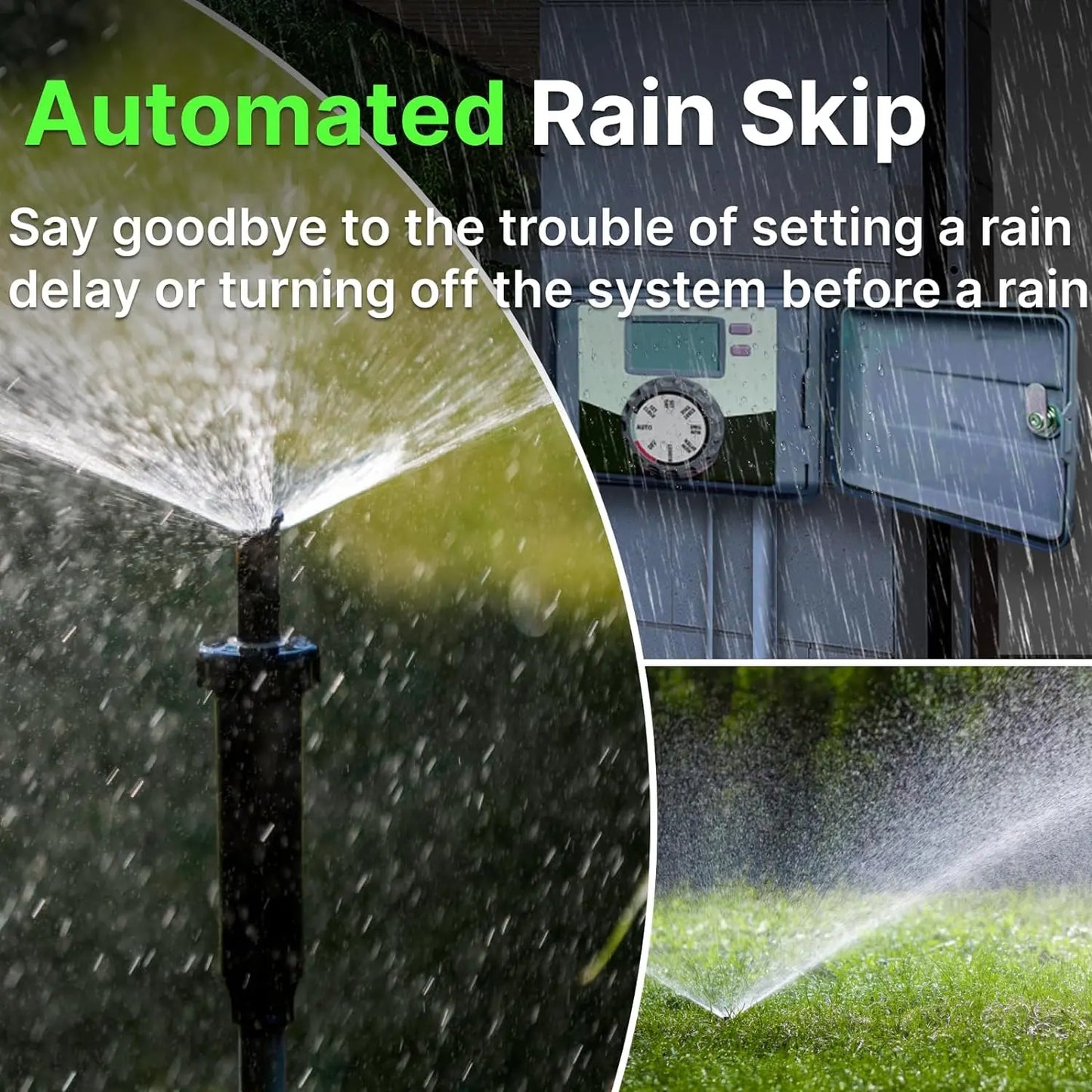 Imolaza ET Master 4Th Gen Smart Sprinkler Controller: Upgraded 16-Zone Wifi Irrigation Controller with Automated Watering, App Control, Smart Weather Skips and Fault Alerts