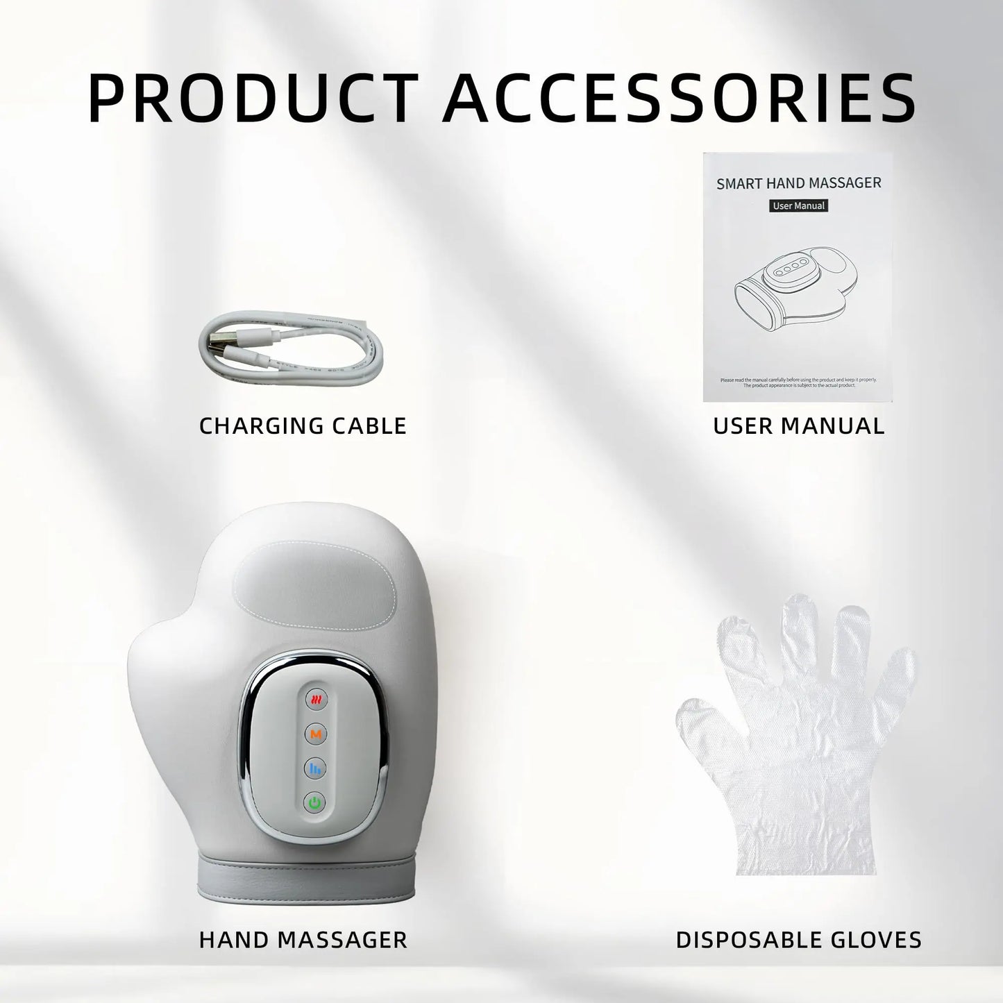 Hand Massager with Heat and Compression, Cordless Hand Massager, Finger Massager, 2025 Updated Carpal Tunnel Relief & Wrist Relief Massager, Gift for Women Men