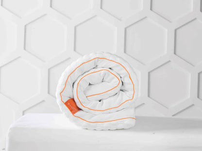 Dormeo Premium Mattress Topper 3" Topper with Octaspring® Technology for Cooling & Comfort - Organic Cotton & Hypoallergenic Cover