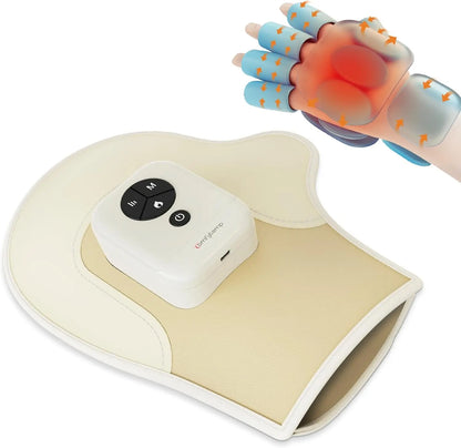 Hand Massager with Heat and Compression, Portable Heated Glove, Rechargeable Cordless Wrist Massager for Arthritis, Carpal Tunnel Relief