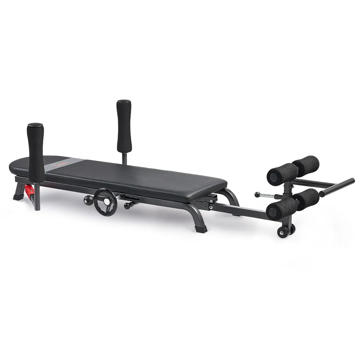 SUNNY Adjustable Decompression Bench Full Body Inversion Traction Stretch Machine 400 Lbs Capacity Lumbar Stretching for Flexibility Mobility Posture Support Spinal Sciatica Disc Lower Back Pain Relief Home Gym Recovery Workout Bench Equipment Comfortable