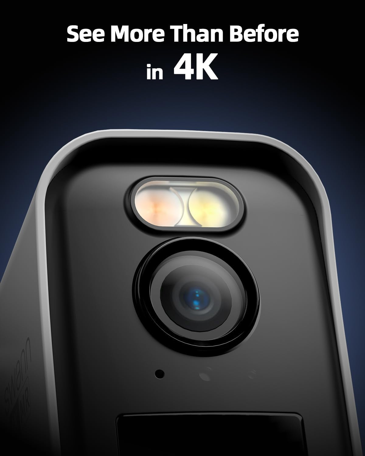 Maxranger4K™ Mini Long-Range Wireless Security Camera System, 3-Pack 4K Cameras, Wi-Fi Halow™ up to 1000Ft, Local Storage, No Monthly Fees, Indoor/Outdoor