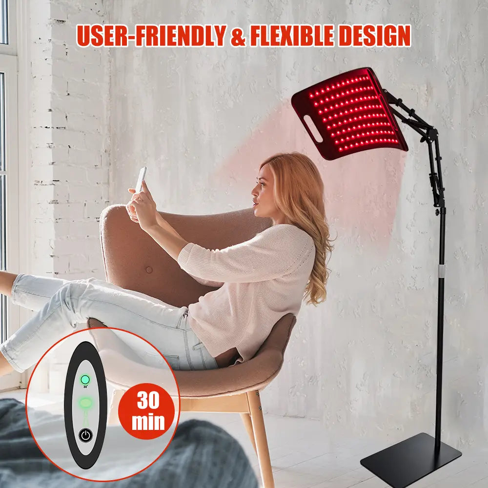 Red Light Therapy Lamp 850Nm Infrared Light 660Nm Red Light Device Infrared Light Therapy Panel for Body