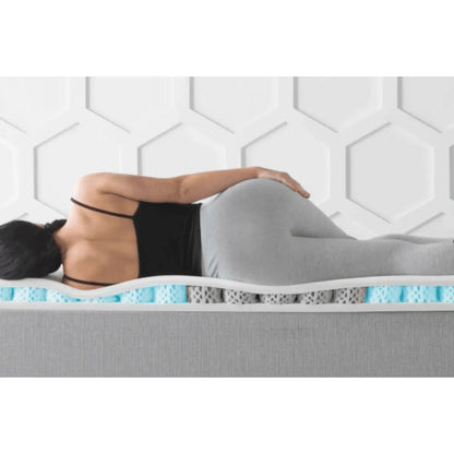 Dormeo Premium Mattress Topper 3" Topper with Octaspring® Technology for Cooling & Comfort - Organic Cotton & Hypoallergenic Cover
